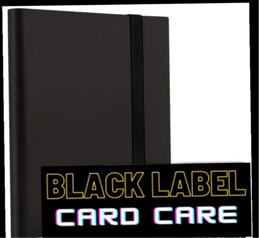 Black Label Card Care 360 card TCG binder